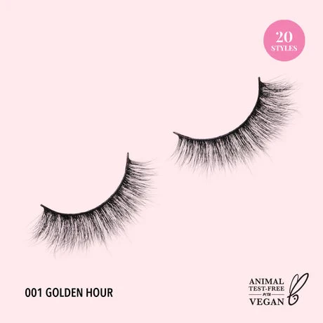 Moira 3D Faux Mink Lashes 01 Golden Hour LASHBV01 3 Moira 3D Faux Mink Lashes 01 Golden Hour LASHBV01