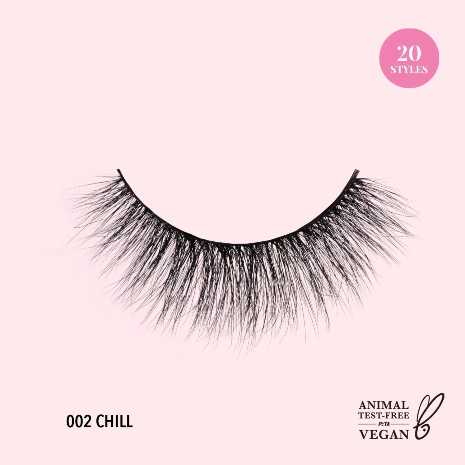 Moira 3D Faux Mink Lashes 02 Chill LASHBV02 3 Moira 3D Faux Mink Lashes 02 Chill LASHBV02