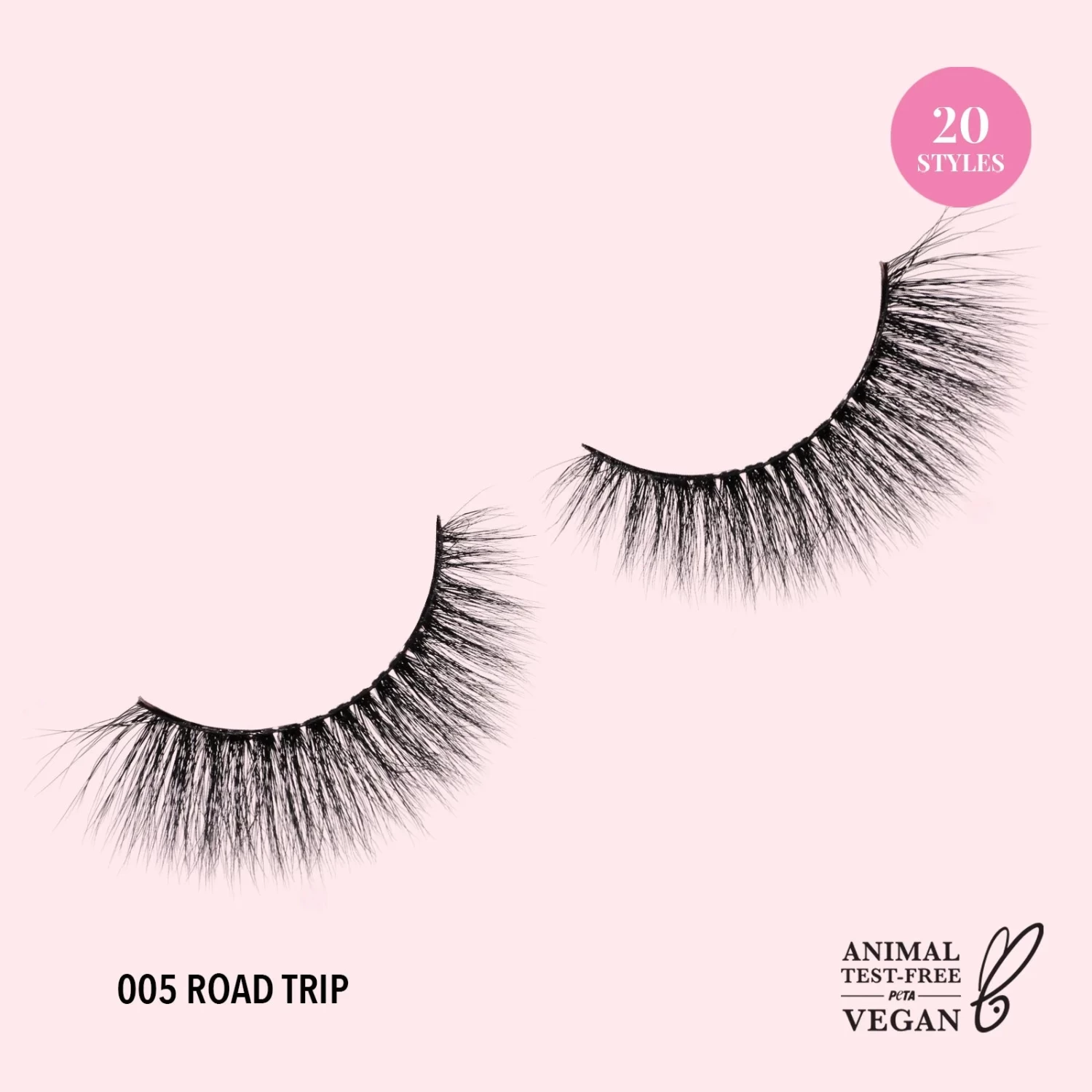 Moira 3D Faux Mink Lashes 05 Road Trip LASHBV05 3 Moira 3D Faux Mink Lashes 05 Road Trip LASHBV05