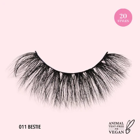 Moira 3D Faux Mink Lashes 11 Bestie LASHBV11 3 Moira 3D Faux Mink Lashes 11 Bestie LASHBV11
