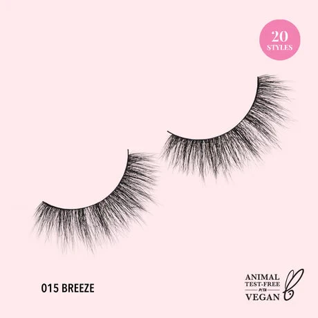 Moira 3D Faux Mink Lashes 15 Breeze LASHBV15 3 Moira 3D Faux Mink Lashes 15 Breeze LASHBV15