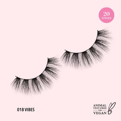 Moira 3D Faux Mink Lashes 18 Vibes LASHBV18 3 Moira 3D Faux Mink Lashes 18 Vibes LASHBV18