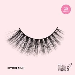 Moira 3D Faux Mink Lashes 19 Date Night LASHBV19