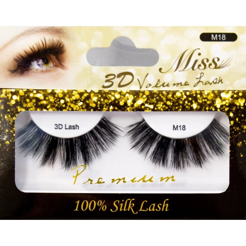 Miss Lashes 3D Volume Lashes - M18 3 Miss Lashes 3D Volume Lashes - M18