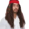 Pirate W/Headband - Brown Wig