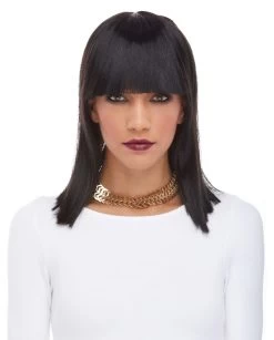 Cleopatra Black Wig