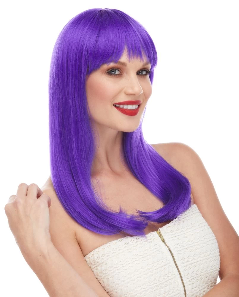 Classy Purple Wig 3 Classy Purple Wig