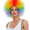Clown Rainbow Wig -Cosmetics Store 312 clown 02