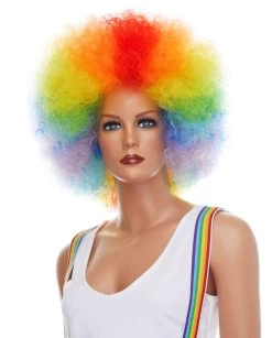 Clown Rainbow Wig
