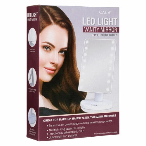 Cala LED Light Vanity Mirror #69411 White 4 Cala LED Light Vanity Mirror #69411 White - Image 2