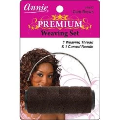 Annie Premium Weaving Set, Dark Brown #4842