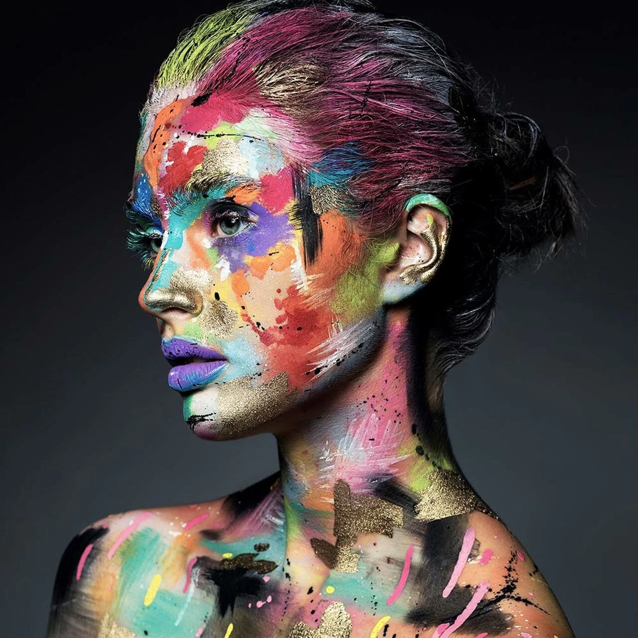 Mehron Paradise Makeup AQ™️ 30 Color Pro Palette 7 Mehron Paradise Makeup AQ™️ 30 Color Pro Palette - Image 5