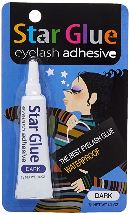 Star Glue Eyelash Adhesive Dark 1/4oz 3 Star Glue Eyelash Adhesive Dark 1/4oz