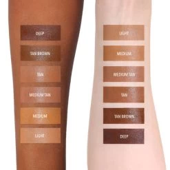 Moira Stay Golden Cream Bronzer -Cosmetics Store Arm swatch together 460x 7679abec 24fa 4f46 8bd4 2832b9d70ac2