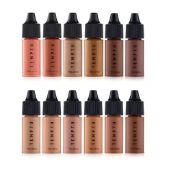 Temptu .25oz Starter Set Perfect Canvas Best Selling Basics: 12Pack 99518