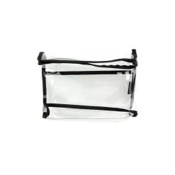 Crown Pro Clear Cosmetic Zipper Bag Medium CC2
