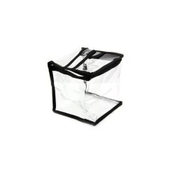 Crown Pro Clear Cosmetic Zipper Bag CC3