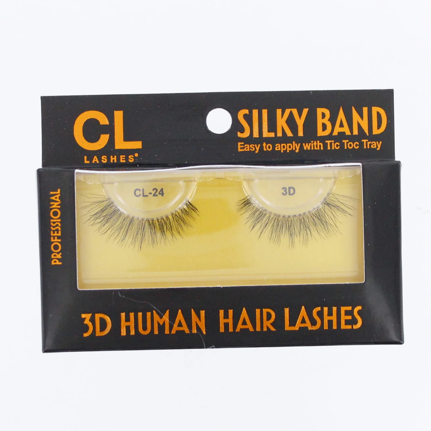 CL Lashes 3D Human Hair Silky Band Lashes CL-16 3 CL Lashes 3D Human Hair Silky Band Lashes CL-16