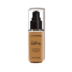 LA Colors Truly Matte Liquid Foundation -Cosmetics Store CLM360 prod img 1024x1024 d348e3b9 cff6 4c6d 81bc c54818fe92fd