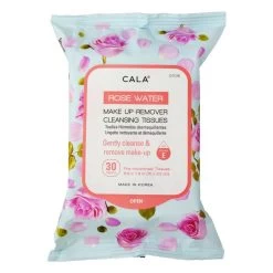 Cala Make-Up Remover Cleansing Tissues -Cosmetics Store Cala Makeup Remover Cleansing Tissues Rosewater 1 75068.1617310089