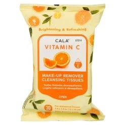 Cala Make-Up Remover Cleansing Tissues -Cosmetics Store Cala Vitamin C Makeup Remover Cleansing Tissues 58103.1617308355
