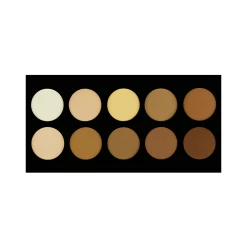 Crown Pro 10C 10 Color Powder Contouring Palette