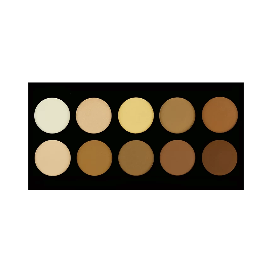 Crown Pro 10C 10 Color Powder Contouring Palette 3 Crown Pro 10C 10 Color Powder Contouring Palette