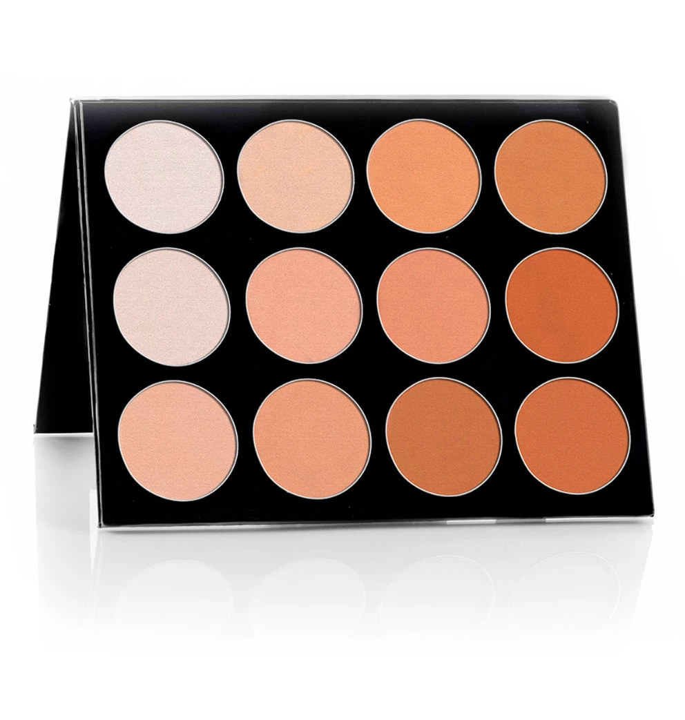 Mehron Celebre PRO-HD Pressed Powder Contour & Highlight Palette 210-Pal-Ch 3 Mehron Celebre PRO-HD Pressed Powder Contour & Highlight Palette 210-Pal-Ch