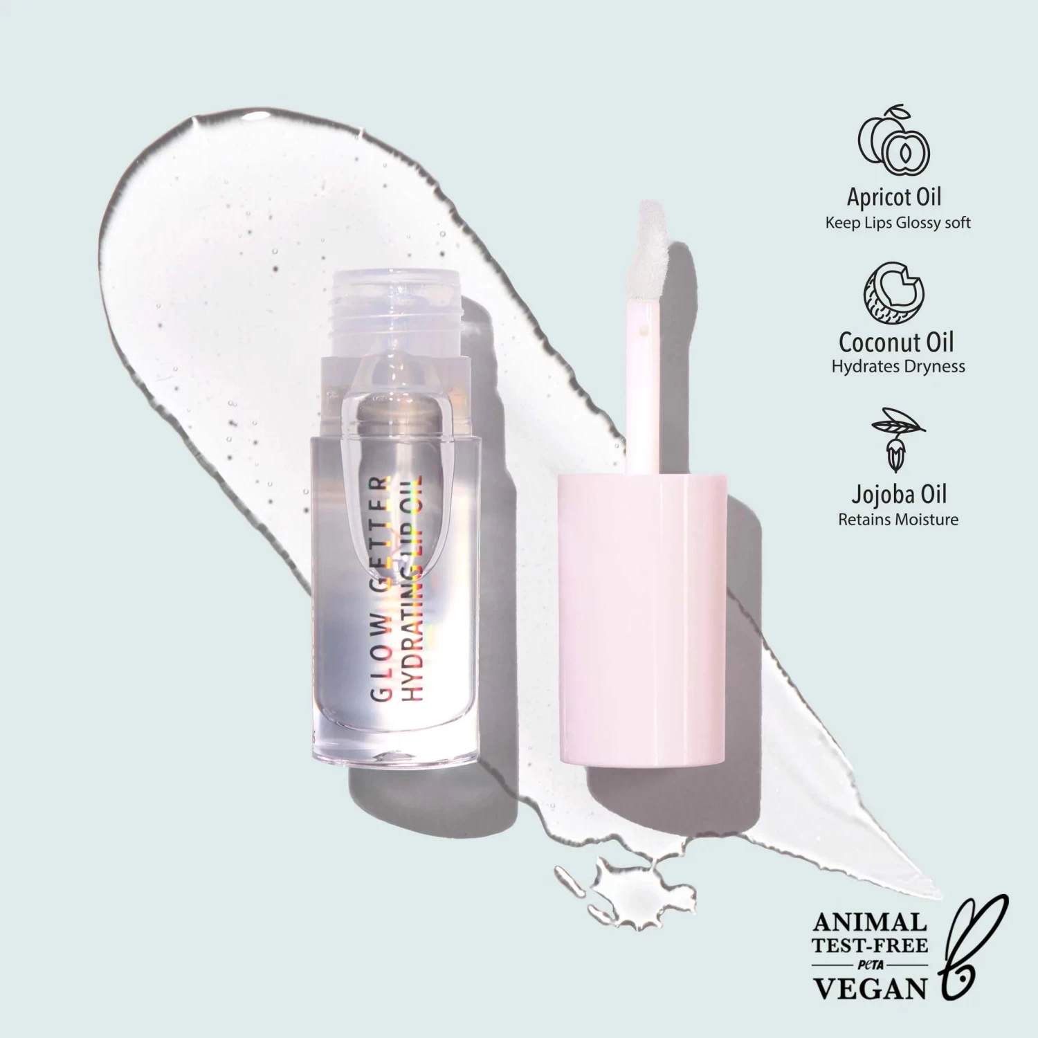 Moira Glow Getter Hydrating Lip Oil 16 Moira Glow Getter Hydrating Lip Oil - Image 14