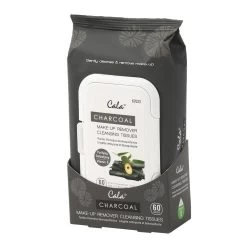 Cala Charcoal Make-up Remover Cleansing Tissues 60 Sheets 67023
