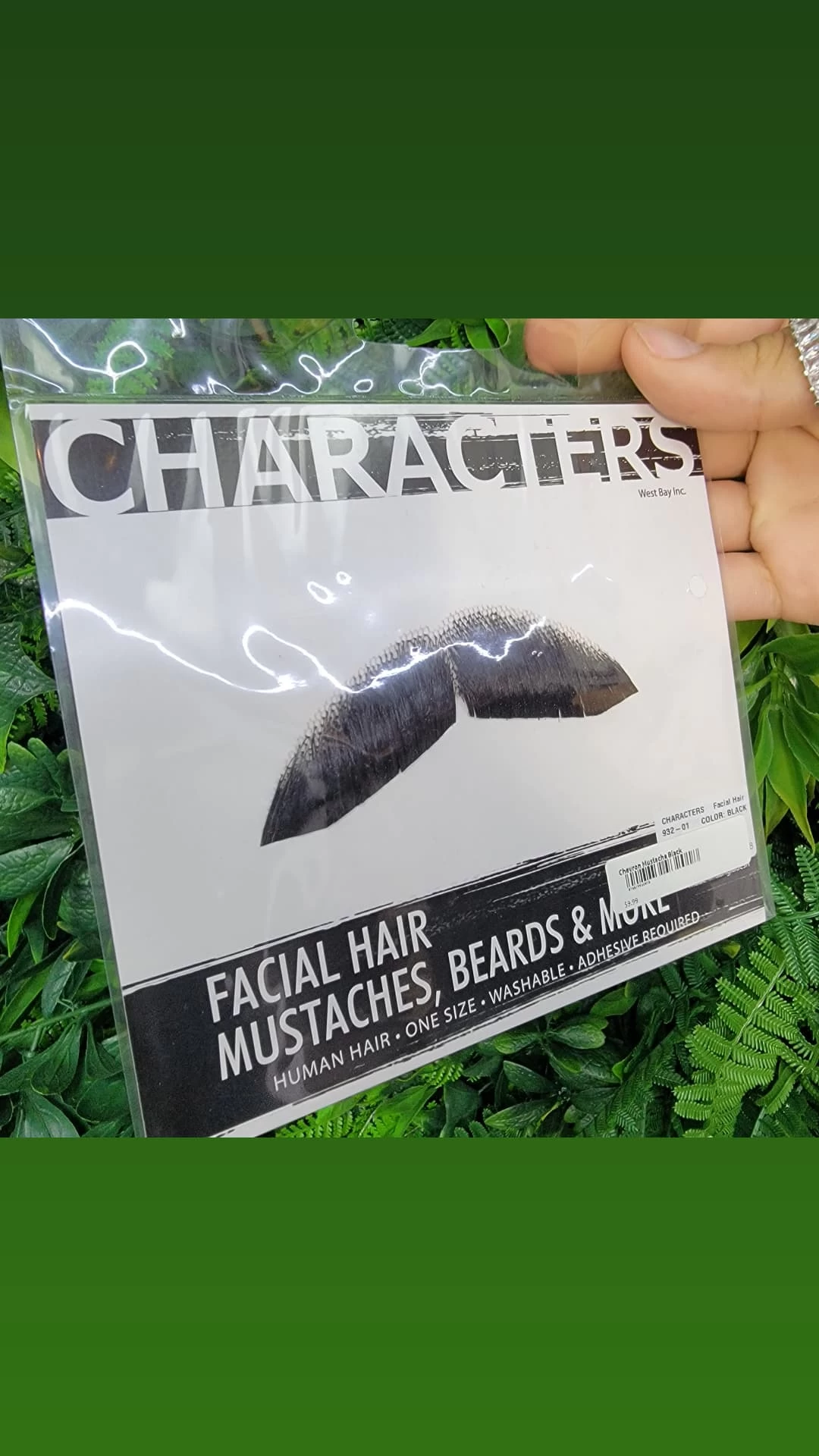 Chevron Mustache Black 3 Chevron Mustache Black