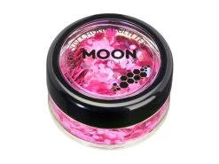 Moon Glow Glitter Neon UV Chunky Glitter -Cosmetics Store M27006 hot pink neon uv chunky glitter 3g