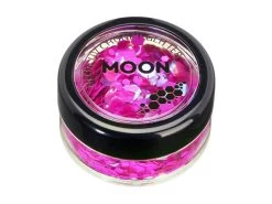 Moon Glow Glitter Neon UV Chunky Glitter -Cosmetics Store M27020 magenta neon uv chunky glitter 3g