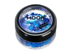 Moon Glow Glitter Neon UV Chunky Glitter -Cosmetics Store M27051 blue neon uv chunky glitter 3g
