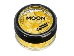 Moon Glow Glitter Neon UV Chunky Glitter -Cosmetics Store M27068 golden yellow neon uv chunky glitter 3g