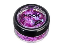 Moon Glow Glitter Neon UV Chunky Glitter -Cosmetics Store M27075 purple neon uv chunky glitter 3g