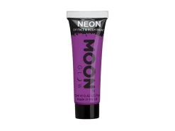 Moon Glow Glow In The Dark Face & Body Paint, 12ml 18 Moon Glow Glow In The Dark Face & Body Paint, 12ml -Cosmetics Store M5076 intense purple neon uv face body paint 12ml