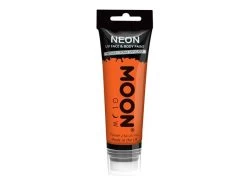 Moon Glow Neon Uv Face & Body Paint W/applicator, 75ml -Cosmetics Store M5717 intense orange neon uv face paint w applicator 75ml
