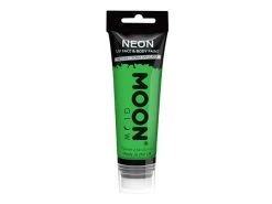 Moon Glow Neon Uv Face & Body Paint W/applicator, 75ml -Cosmetics Store M5748 intense green neon uv face paint w applicator 75ml