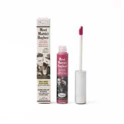 The Balm Meet Matte Hughes Liquid Lipstick -Cosmetics Store MMH Chivalrous 2