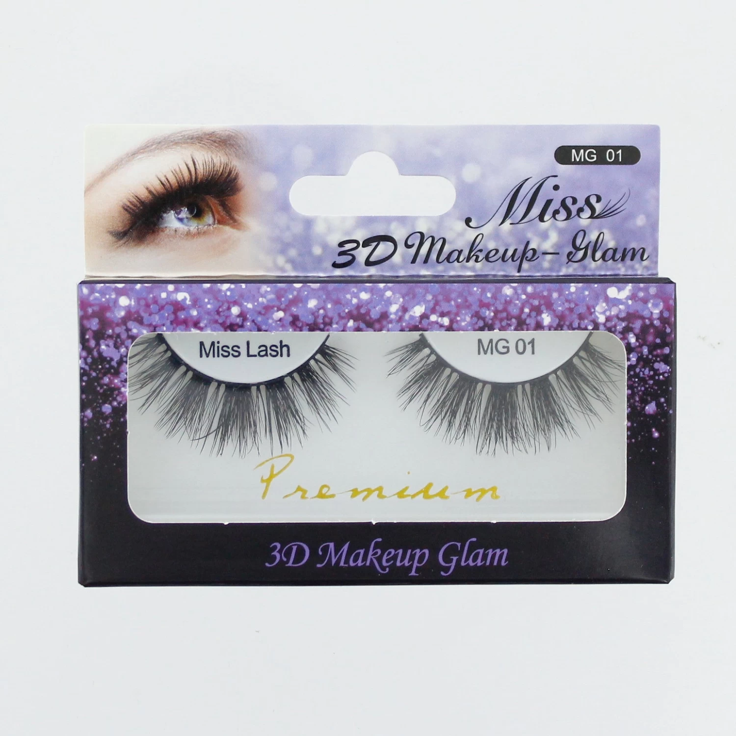 Miss Lashes 3D Makeup - Glam MG01 3 Miss Lashes 3D Makeup - Glam MG01