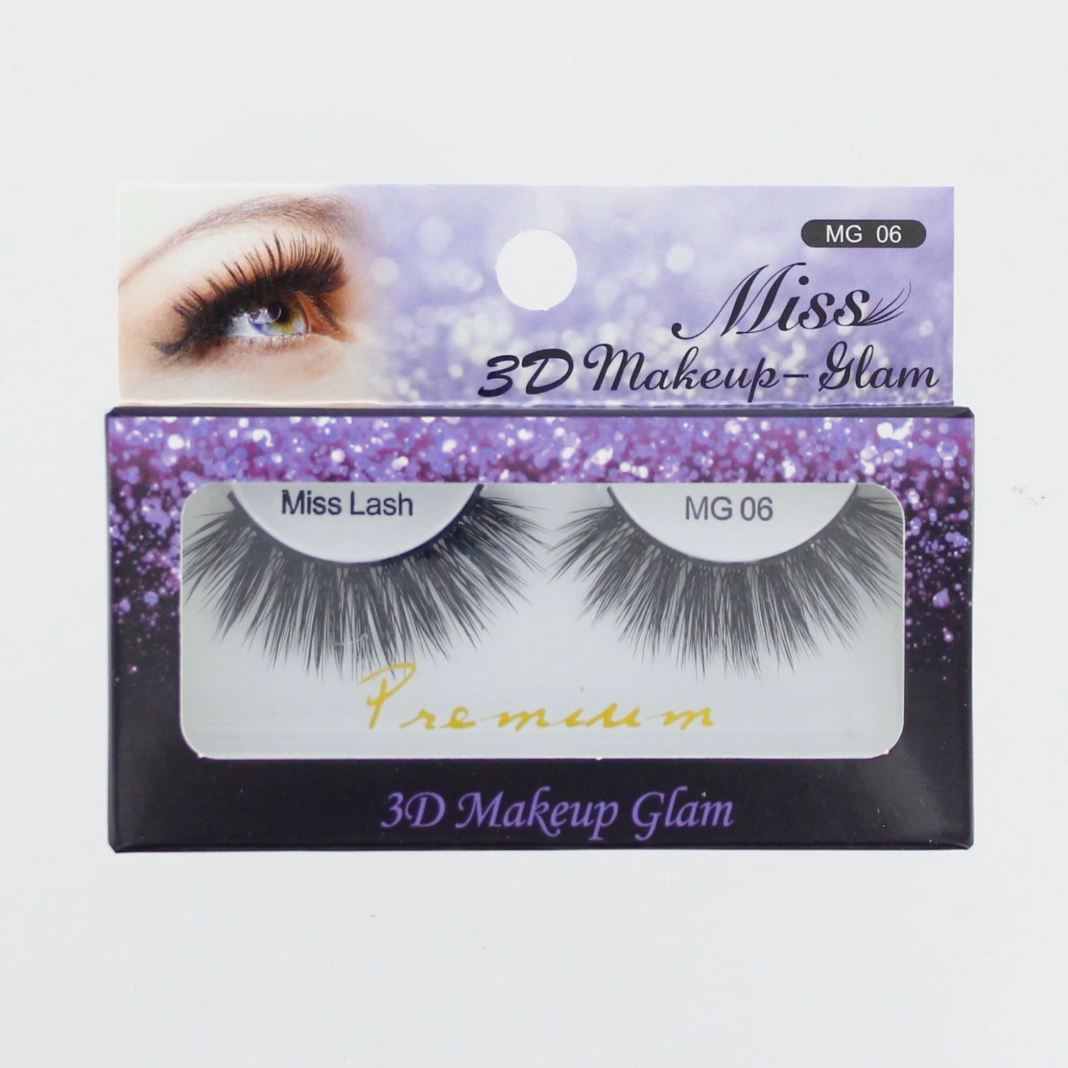 Miss Lashes 3D Makeup - Glam MG06 3 Miss Lashes 3D Makeup - Glam MG06