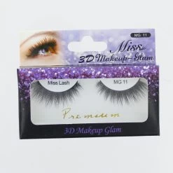 Miss Lashes 3D Makeup - Glam MG11