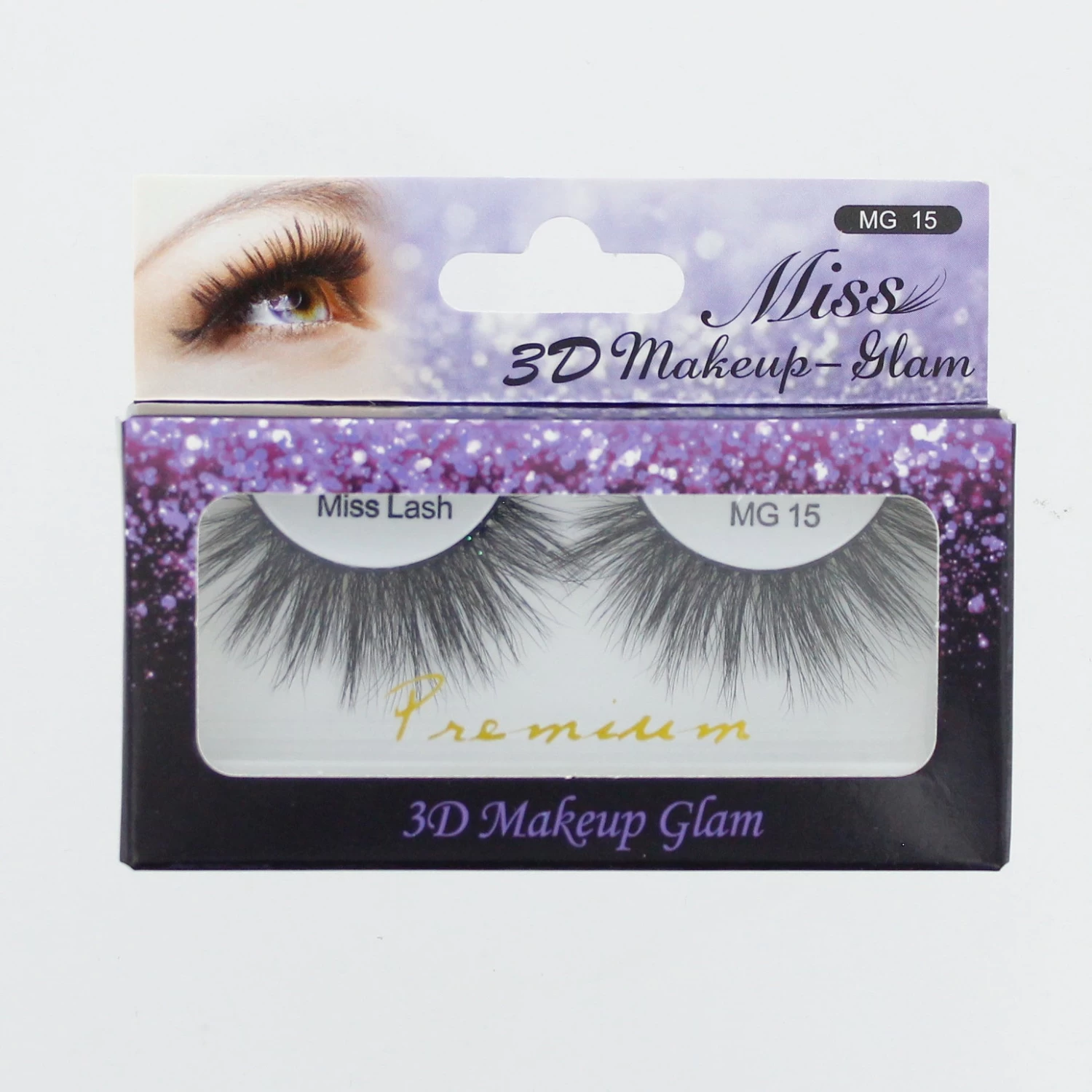 Miss Lashes 3D Makeup - Glam MG15 3 Miss Lashes 3D Makeup - Glam MG15