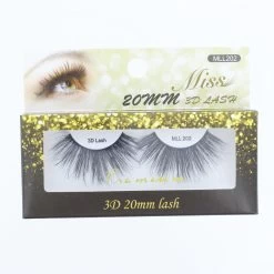 Miss Lashes 3D 20mm Silk Lashes MLL202