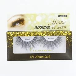 Miss Lashes 3D 20mm Silk Lashes MLL243