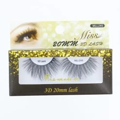 Miss Lashes 3D 20mm Silk Lashes MLL245