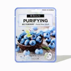 Nicka K K-Beauty Face Mask NSM10 Blueberry