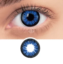 Rosee Vision Colored Contacts - Sapphire Blue