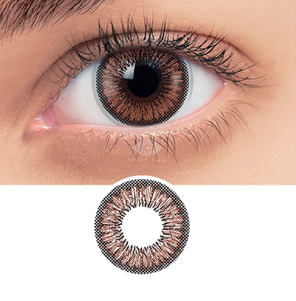 Rosee Vision Colored Contacts - Chestnut Brown 3 Rosee Vision Colored Contacts - Chestnut Brown